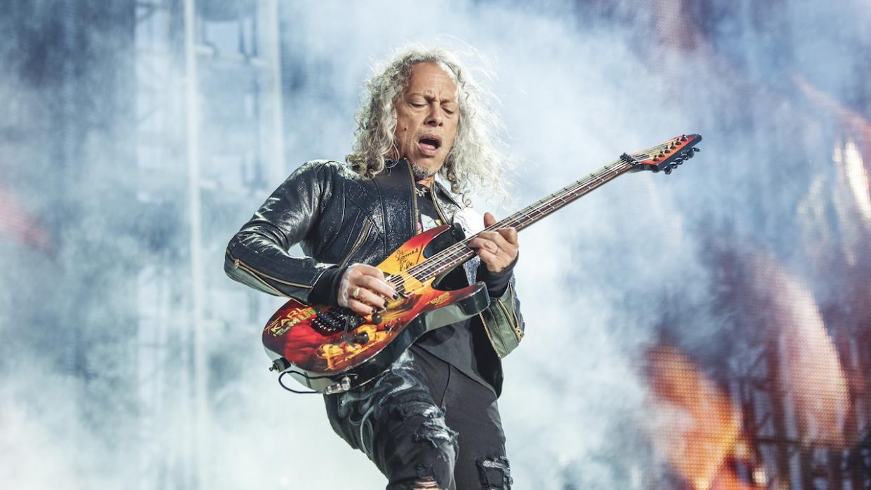  Metallica's Kirk Hammett. 