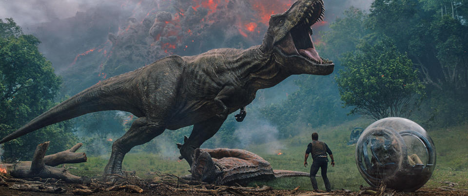 If you can’t hear this picture, then you’re not a true Jurassic fan. (Universal Pictures)