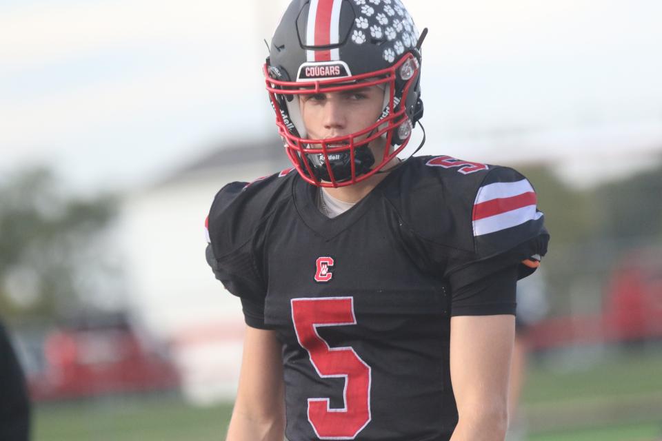 Crestview's Hayden Kuhn was named first team All-Mansfield News Journal for his 2022 season.