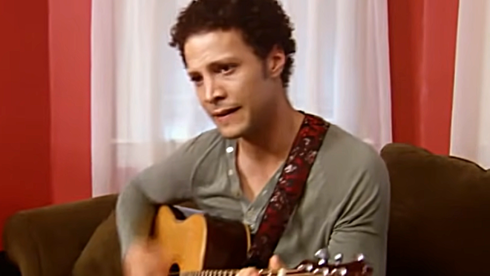 Justin Guarini in a segment called 