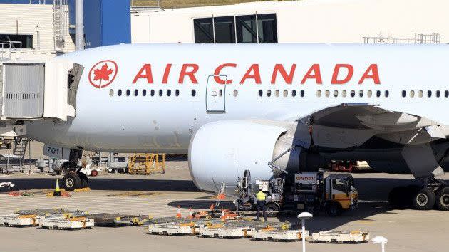 A spokesperson for Air Canada described it as a “very unsettling experience” for the passengers. Photo: Supplied