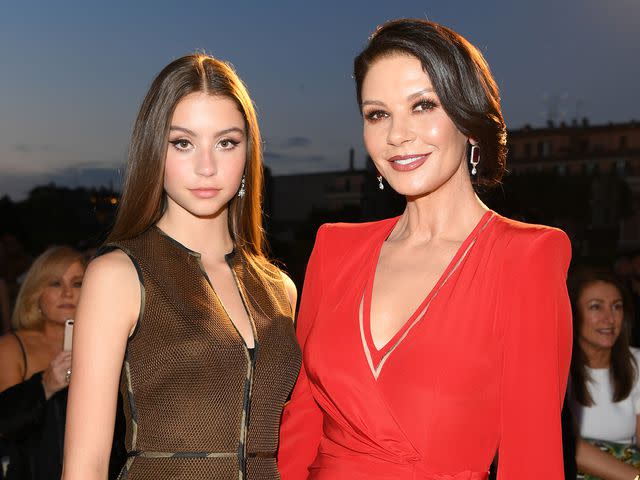 Daniele Venturelli/Daniele Venturelli/ Getty Carys Douglas and Catherine Zeta-Jones