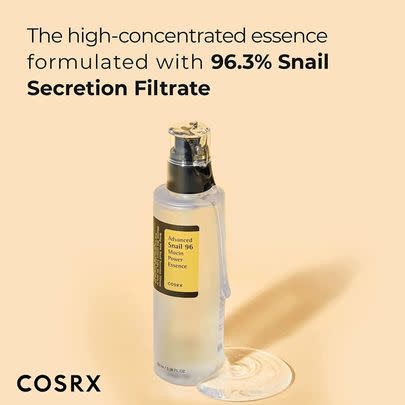 48% off Cosrx’s snail mucin repairing essence