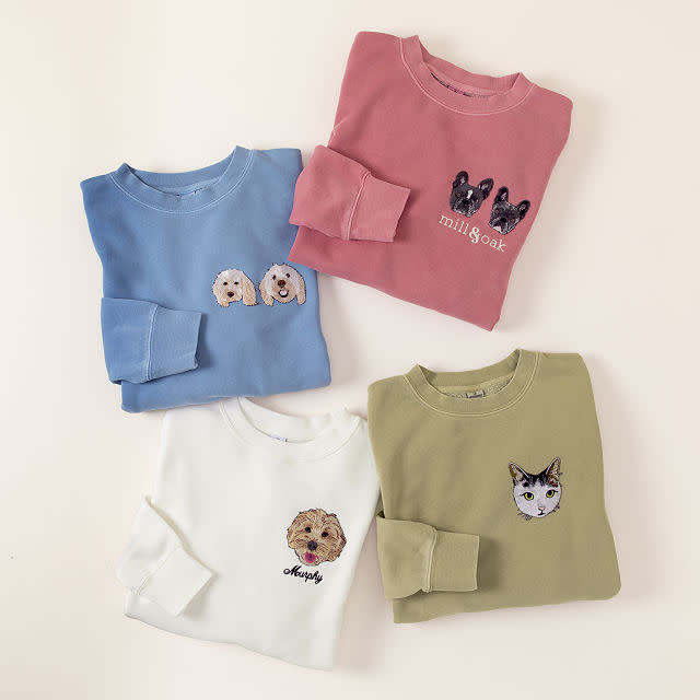 <p><a href="https://go.redirectingat.com?id=74968X1596630&url=https%3A%2F%2Fwww.uncommongoods.com%2Fproduct%2Fcustom-pet-embroidered-sweatshirt&sref=https%3A%2F%2Fwww.prevention.com%2Flife%2Fg23120327%2Funique-gifts-for-mom-who-has-everything%2F" rel="nofollow noopener" target="_blank" data-ylk="slk:Shop Now;elm:context_link;itc:0;sec:content-canvas" class="link rapid-noclick-resp">Shop Now</a></p><p>Custom Pet Embroidered Sweatshirt</p><p>uncommongoods.com</p><p>$139.00</p><span class="copyright">Uncommon Goods</span>