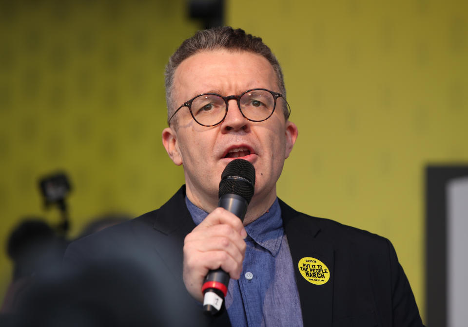 Tom Watson has spoken out in favour of a second Brexit referendum. (GETTY)