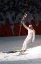 <p>Much attention was on Norwegian ski jumper and Olympic torch bearer Stein Gruben, who took an impressive jump on his way to lighting the cauldron during the opening ceremonies. </p>