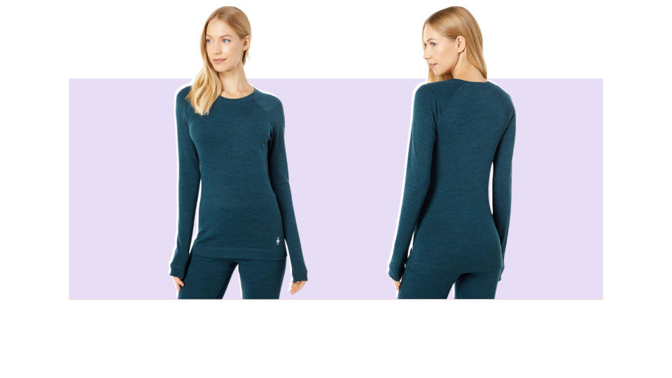 Gifts for outdoorsy women: A luxurious base layer by Smartwool