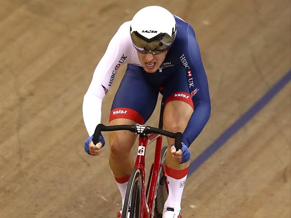 Oliver Wood came eighth in the omnium in Munich (John Walton/PA). (PA Archive)