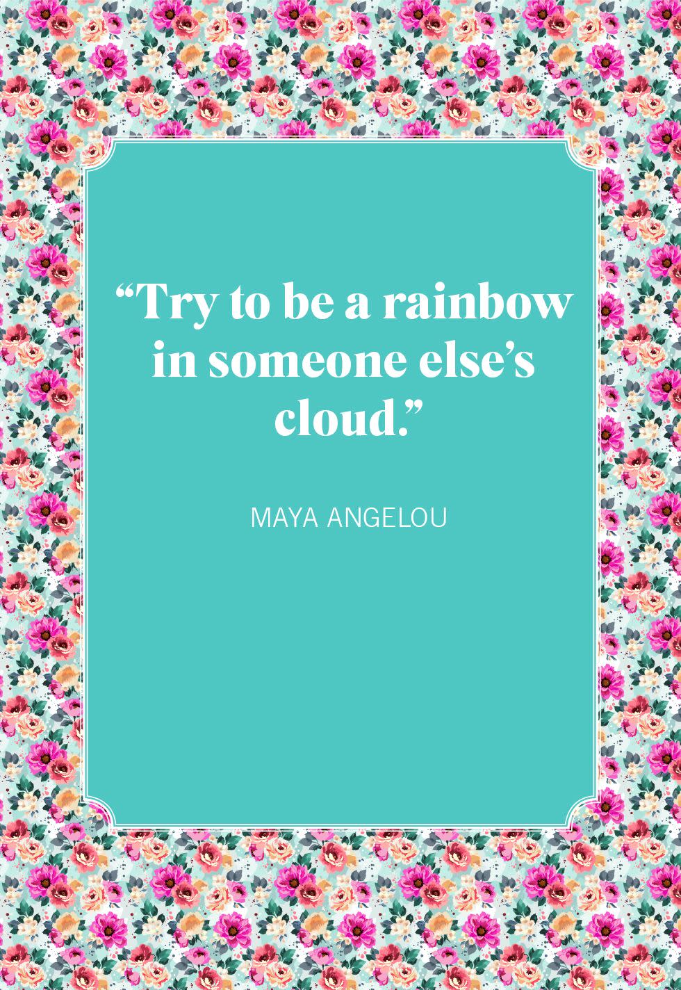 maya angelou short inspirational quotes