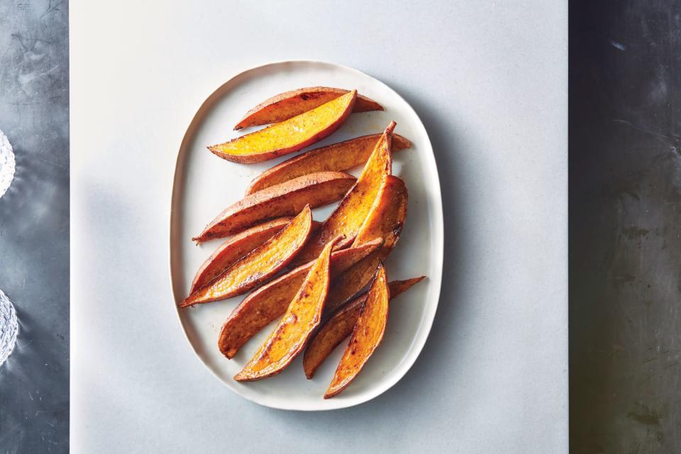 Spicy Sweet Potato Wedges