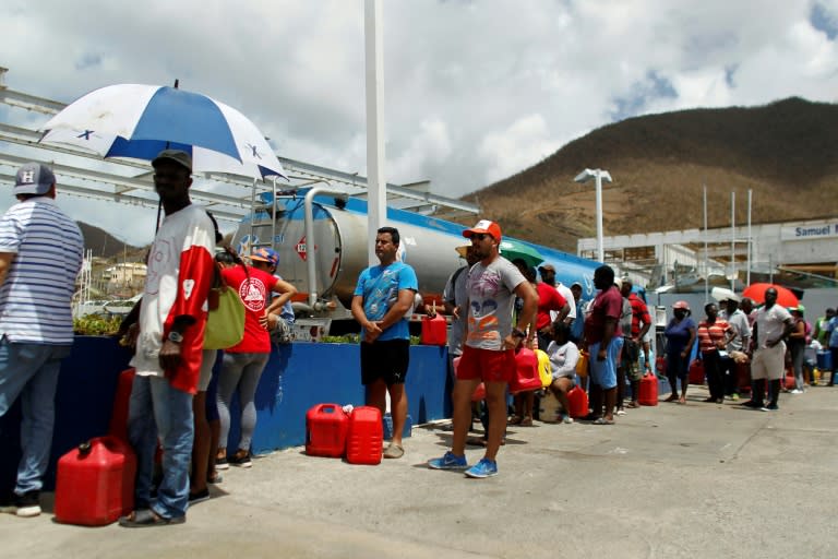 Except for the few lucky ones with water tanks, nearly all St Martin residents have been unable to take a shower, do dishes or use their toilets