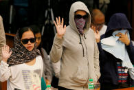 <p>Relatives of victims of alleged extra judicial killings take their oaths at the start of the Senate probe on the rising number of deaths related to President Rodrigo Duterte’s “War on Drugs” Monday, Aug. 22, 2016 in suburban Pasay city, south of Manila, Philippines. The Senate probe, led by former Justice Secretary and now Senator Leila De Lima, was prompted by the rising numbers of killings of alleged drug-users and drug-pushers since Duterte assumed office July 1, 2016. (AP Photo/Bullit Marquez) </p>