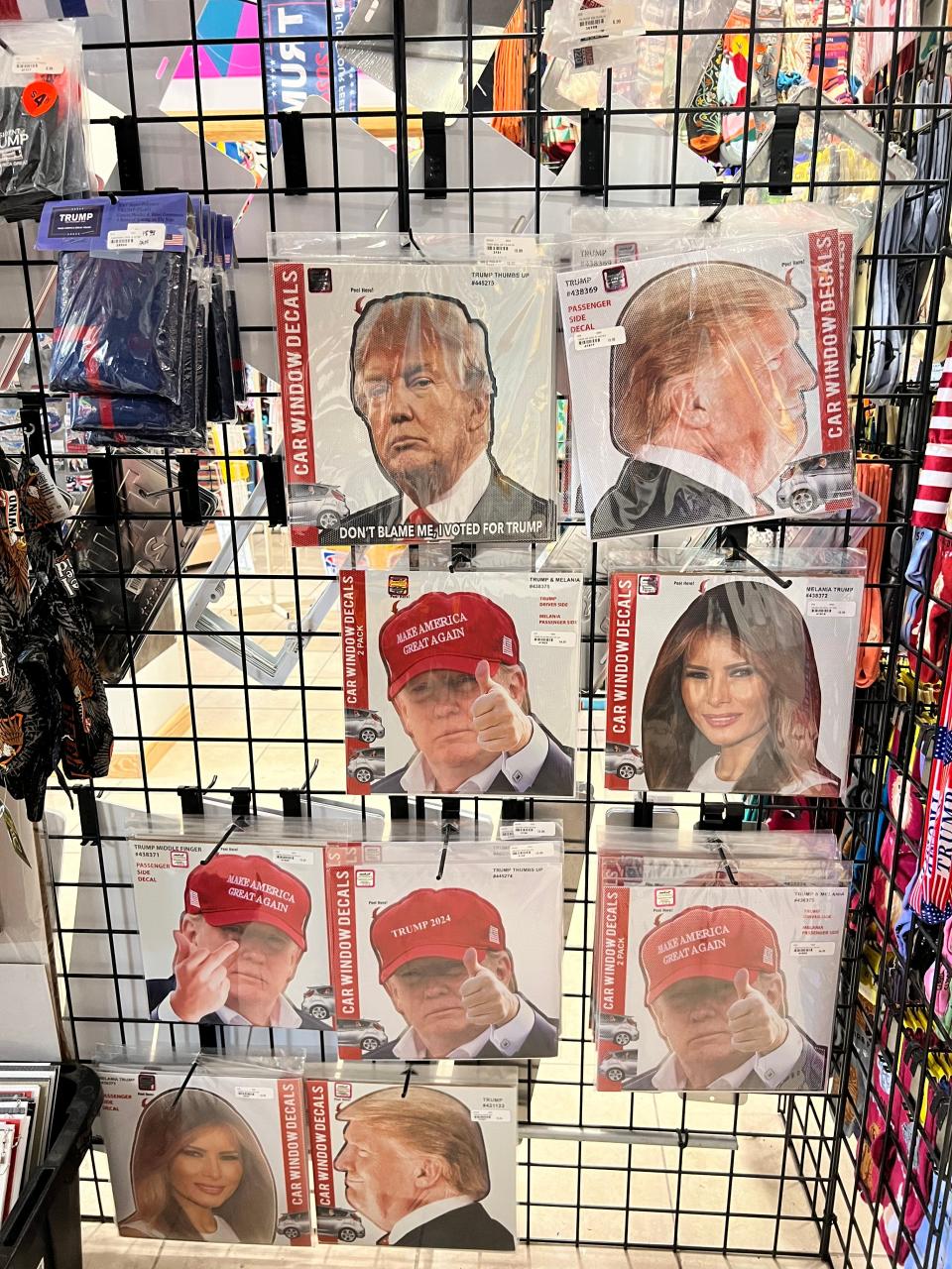 Trump magnets.