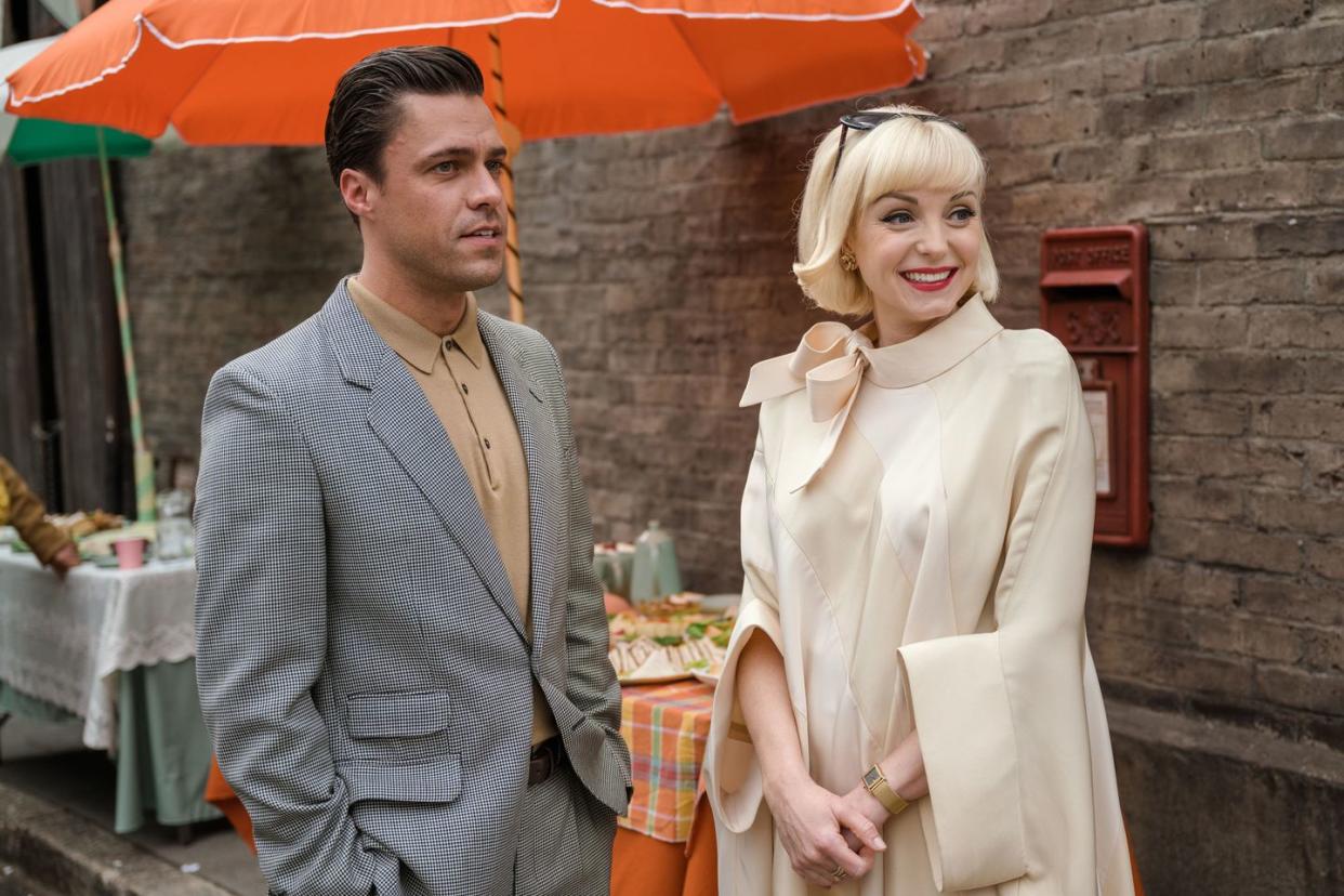 call the midwife season 11 olly rix as matthew and helen george as trixie