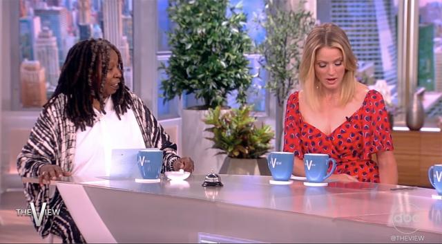 The View' Star Whoopi Goldberg Reacts to Seeing Sara Haines's
