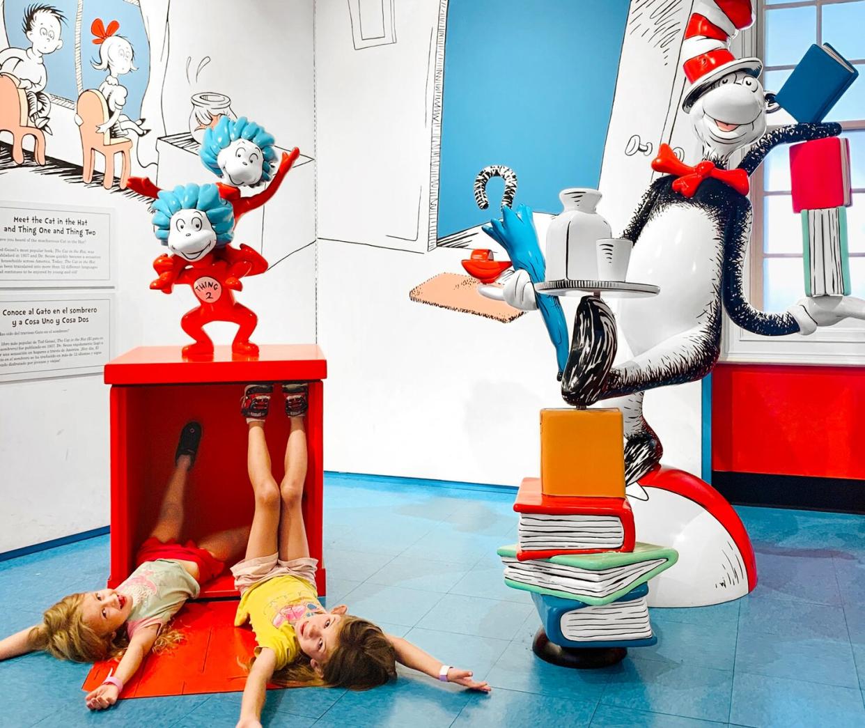 children playing at the amazing world of dr seuss museum