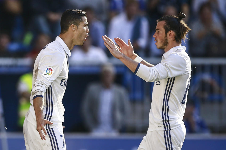 Cristiano Ronaldo and Gareth Bale