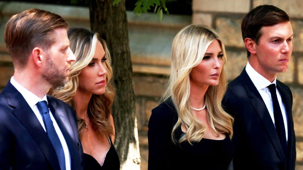 Eric Trump, Lara Trump, Ivanka Trump and Jared Kushner