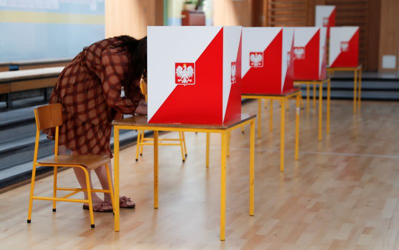 Poland's presidential election in Warsaw