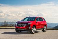 <p><strong>MSRP:</strong> $24,995 <strong> Engine:</strong> turbocharged 1.5-liter inline-4 <strong>EPA Combined:</strong> 28 mpg</p><p>The <a href="https://www.caranddriver.com/chevrolet/equinox" rel="nofollow noopener" target="_blank" data-ylk="slk:Equinox;elm:context_link;itc:0;sec:content-canvas" class="link ">Equinox</a> occupies the middle ground in this group in almost every way. Like most of the vehicles in this class, the Equinox offers plenty of passenger room and adequate cargo space to go along with its raised seating position. Its interior is handsomely designed, though the base model is a little short on standard equipment.</p>