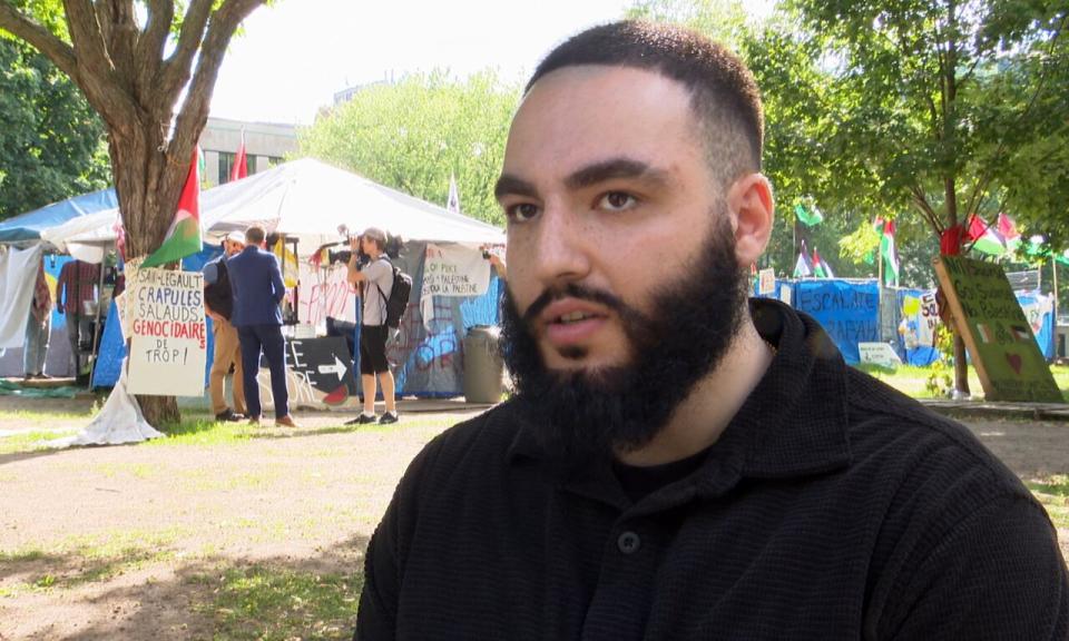 Zeyad Abisaab is co-ordinator of Concordia’s chapter of Solidarity for Palestinian Human Rights. He says the photo his group recently posted is historic.