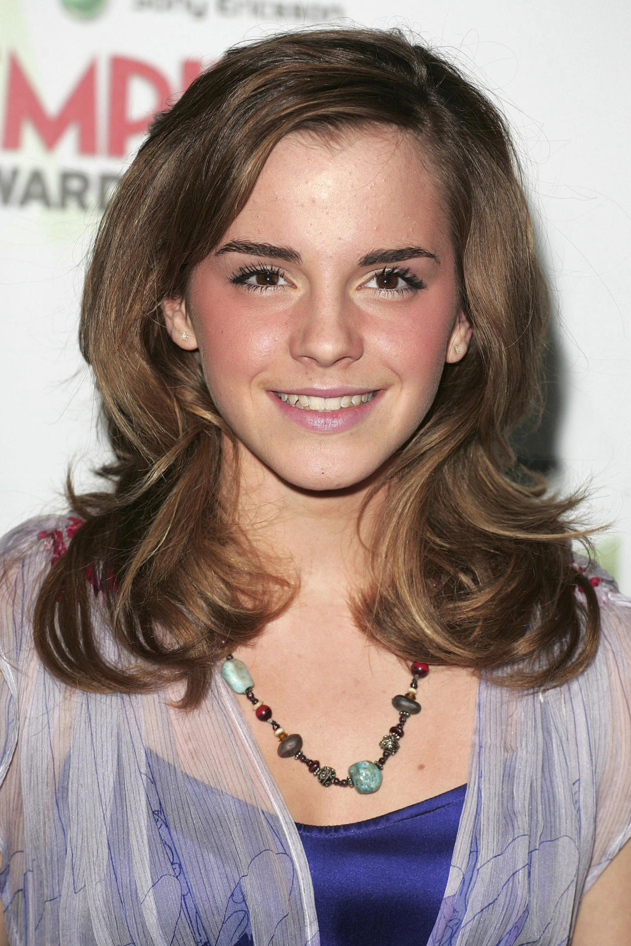 Emma Watson at the Sony Ericsson Empire Film Awards in 2006. (Getty Images)