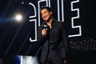 <p>Mario Lopez a animé la soirée. </p>