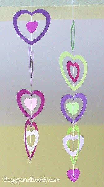 <p>This decorative Valentine's Day DIY for kids is so easy to make, and it will look adorable hanging up at home or in the classroom.</p><p>Get the <a href="https://buggyandbuddy.com/valentine-crafts-kids-paper-heart-mobile/" rel="nofollow noopener" target="_blank" data-ylk="slk:Paper Heart Mobile tutorial;elm:context_link;itc:0;sec:content-canvas" class="link "><strong>Paper Heart Mobile tutorial</strong></a> at Buggy and Buddy.</p><p><a class="link " href="https://www.amazon.com/Crayola-Construction-Colors-Stocking-Stuffer/dp/B00MJ8JSFE?tag=syn-yahoo-20&ascsubtag=%5Bartid%7C10070.g.2138%5Bsrc%7Cyahoo-us" rel="nofollow noopener" target="_blank" data-ylk="slk:Shop Now;elm:context_link;itc:0;sec:content-canvas">Shop Now</a></p>