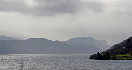 Urquhart Castle stands on the banks of Loch Ness near Inverness, Scotland, Britain March 8, 2019.Picture taken March 8, 2019. REUTERS/Russell Cheyne