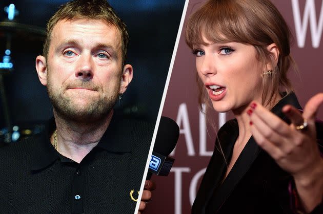 Damon Albarn and Taylor Swift (Photo: Getty)