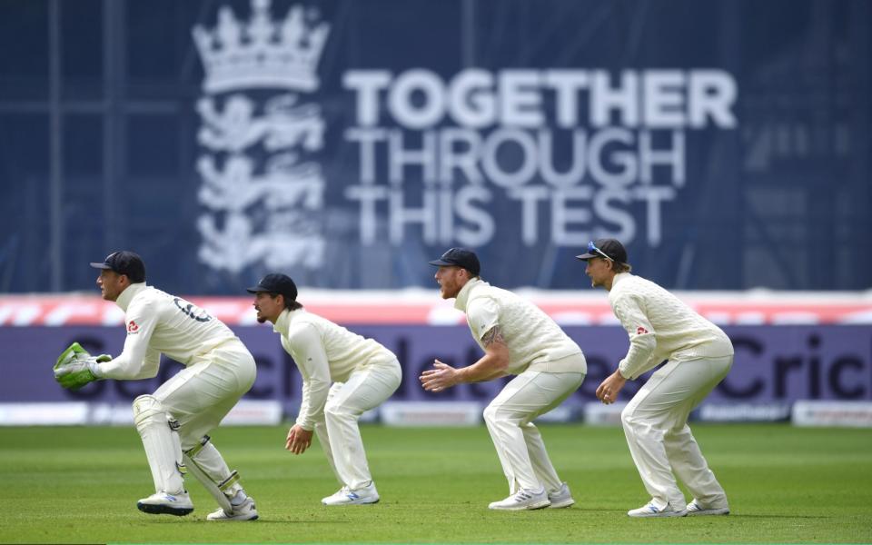  Jos Buttler, Rory Burns, Ben Stokes and Joe Root of England  - Getty Images