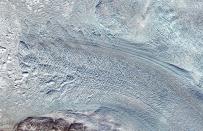 A handout satellite photo of Jakobshavn glacier