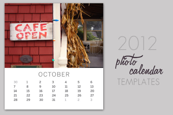 DIY Photo Calendar