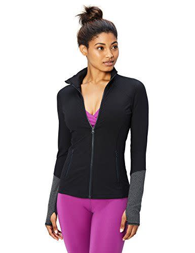 The Ballerina Plus-Size Slim Fit Full-Zip Jacket