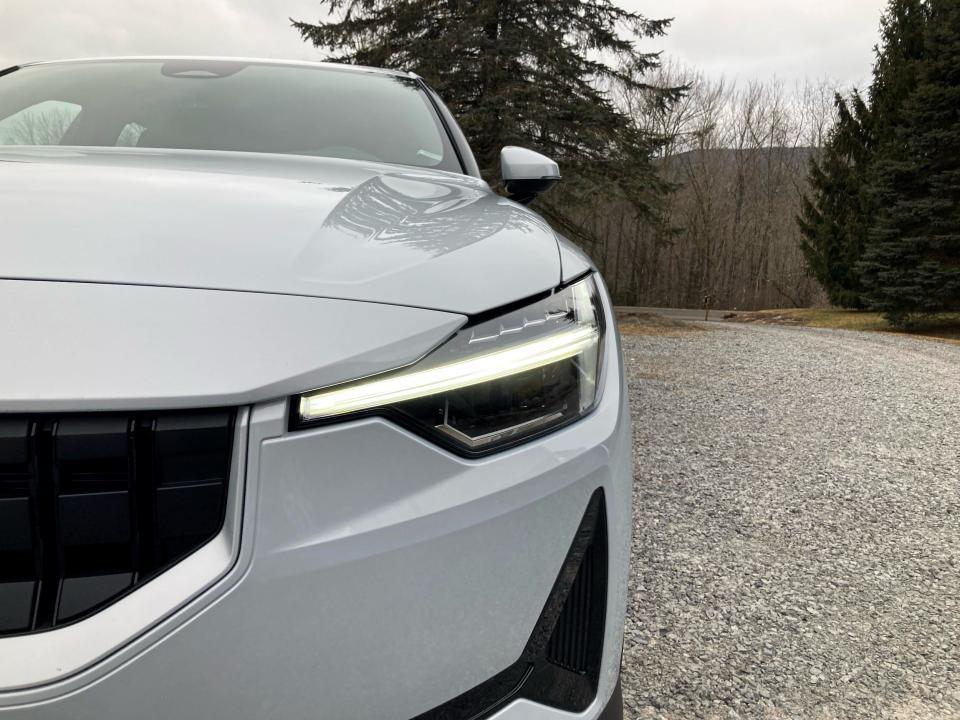 The 2022 Polestar 2 electric car.