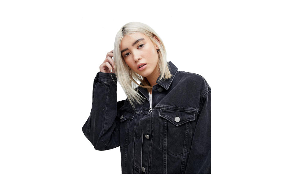 ASOS Design Denim Girlfriend Jacket