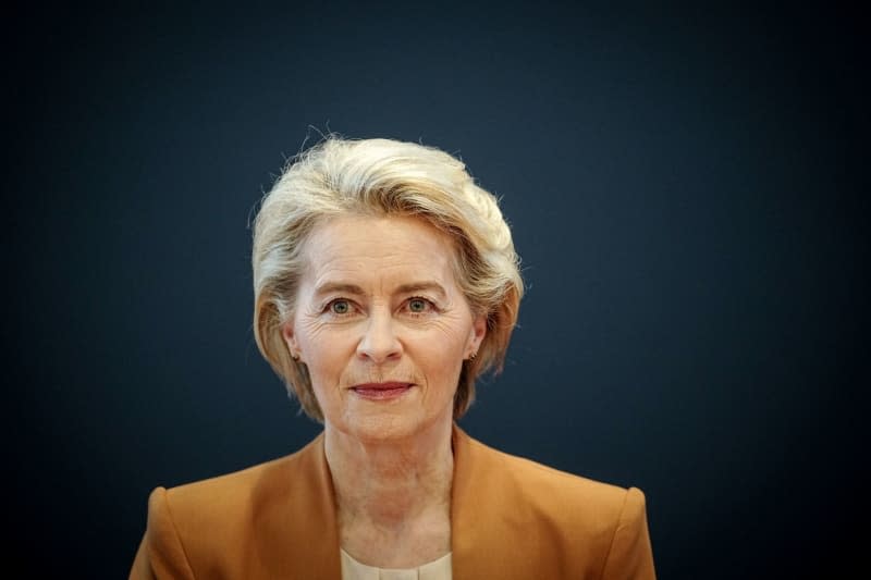 Ursula von der Leyen, President of the European Commission, attends the Christian Democratic Union of Germany (CDU) Federal Executive Committee meeting. Kay Nietfeld/dpa