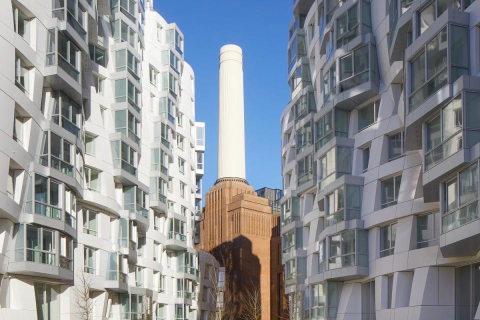 Prospect Place, at Battersea Power Station, was designed by Frank Gehry  (Handout)