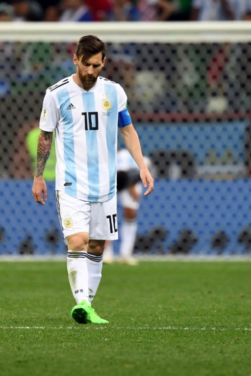 It was a miserable night for Messi and Argentina when they lost 3-0 to Croatia