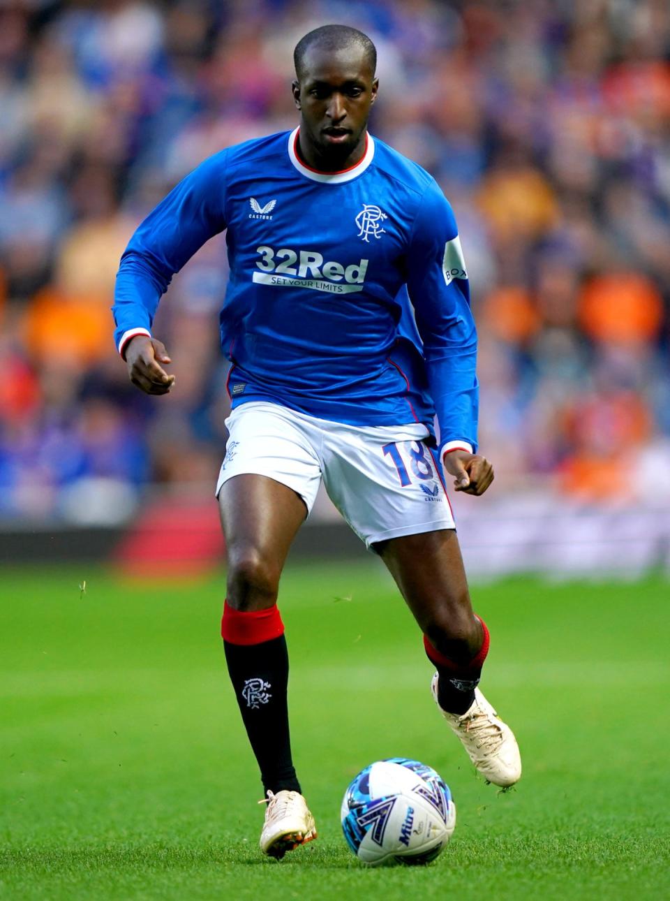 Glen Kamara in action for Rangers (Andrew Milligan/PA) (PA Wire)