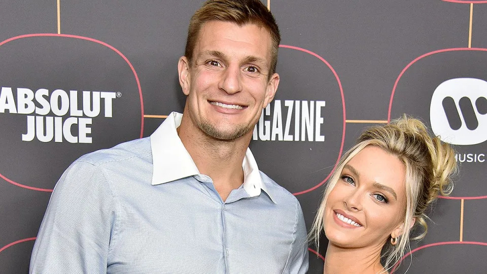 Rob Gronkowski and Camille Kostek