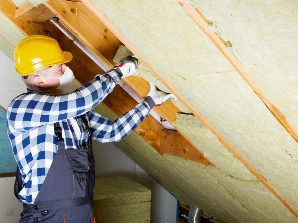 Stock image of roof insulation: iStock/Getty