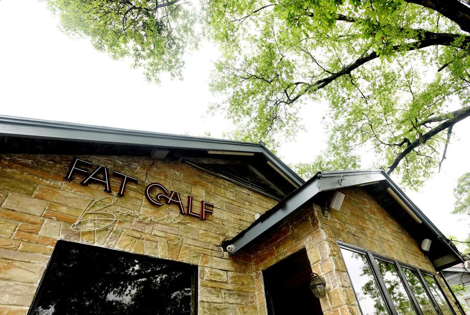 Fat Calf Brasserie serves French cuisine with an eclectic Southern spin.