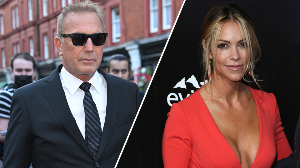 Kevin Costner claims estranged wife Christine spent $188K a month on plastic surgery last year - Yahoo Entertainment