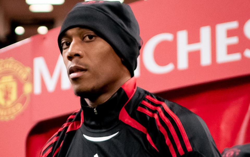 Manchester United striker Anthony Martial - GETTY IMAGES