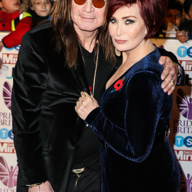 Ozzy und Sharon Osbourne credit:Bang Showbiz