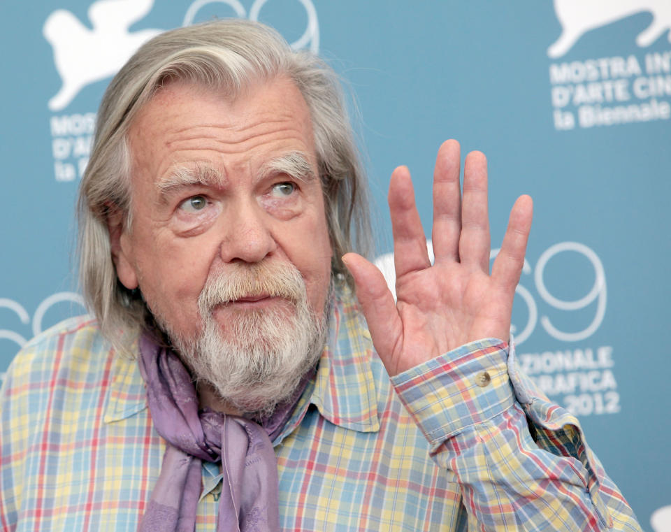 Actor Michael Lonsdale attends the "O Gebo E A Sombra" Photocall during the 69th Venice Film Festival at the Palazzo del Casino on September 5, 2012 in Venice, Italy.