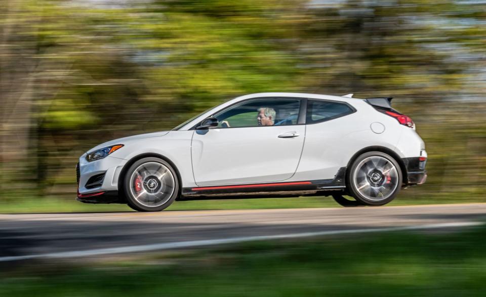 <p>Keeping with the long-standing Hyundai tradition, the Veloster N packs big value into a tidy package, and this ability to punch above its weight class is why we put it up against the top-hole Civic.</p>