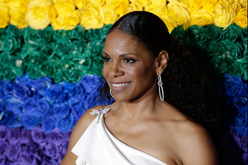 Audra McDonald arrives on the red carpet at the Tony Awards at Radio City Music Hall in 2019 in New York City. File Photo by John Angelillo/UPI