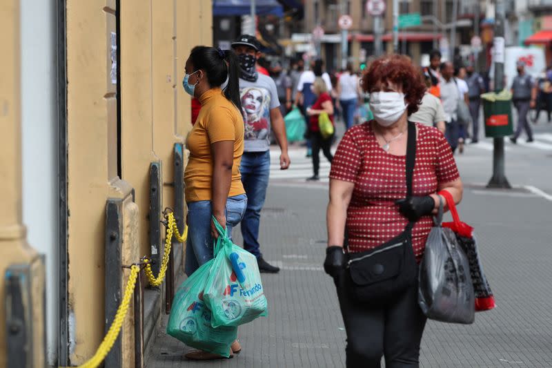 Outbreak of the coronavirus disease (COVID-19), in Sao Paulo